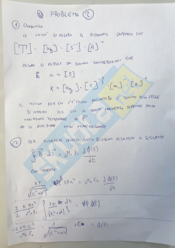 Soluzioni Maturit Secondo Problema Matematica E Fisica Seconda